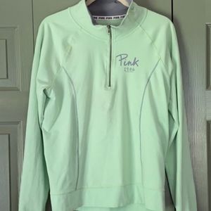 Victoria's Secret PINK Yoga quarter zip top